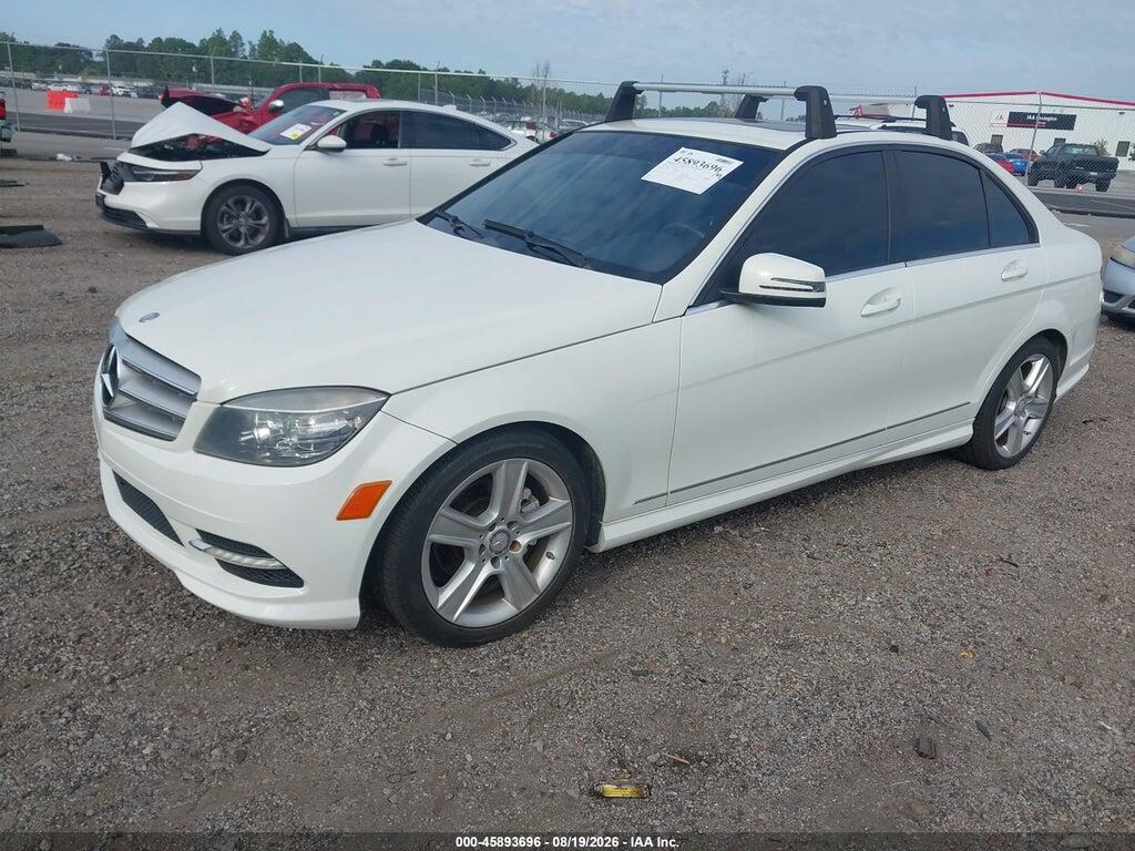 WDDGF5EB2BR157943 2011 MERCEDES-BENZ C 300 photo no. 2