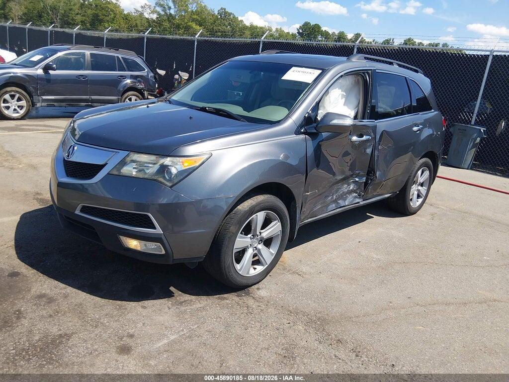 2HNYD2H27BH547025 2011 ACURA MDX photo no. 2