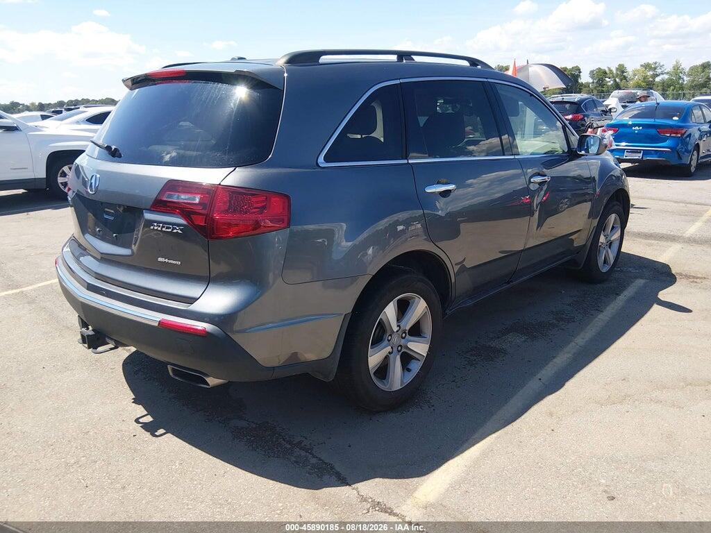2HNYD2H27BH547025 2011 ACURA MDX photo no. 4