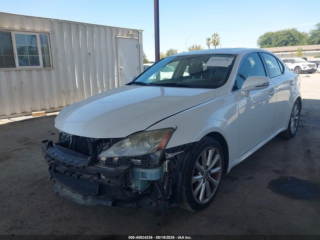 JTHBF5C23A5107581 2010 LEXUS IS 250 photo no. 2