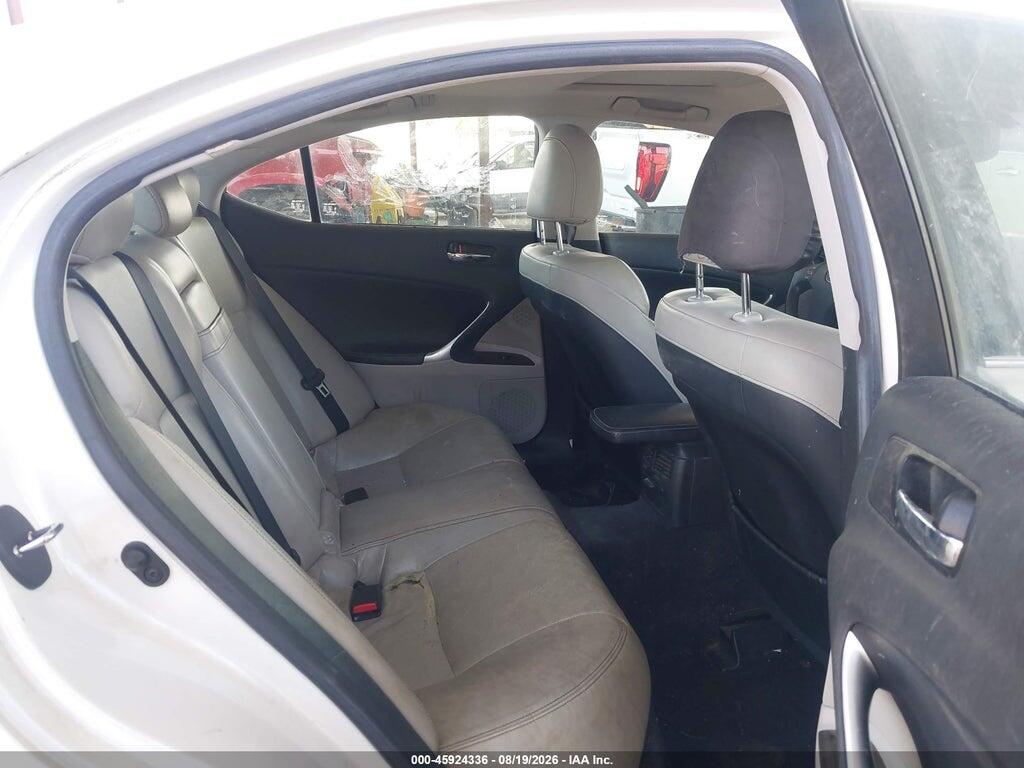 JTHBF5C23A5107581 2010 LEXUS IS 250 photo no. 8