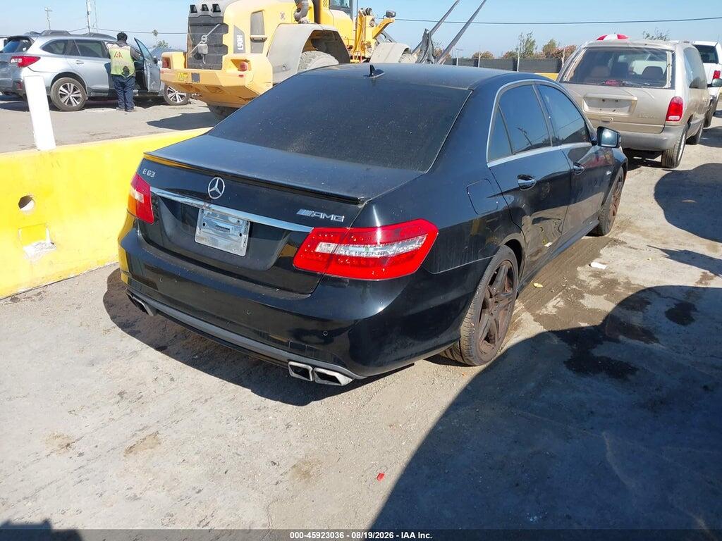 WDDHF7HB7AA123358 2010 MERCEDES-BENZ E 63 AMG photo no. 4