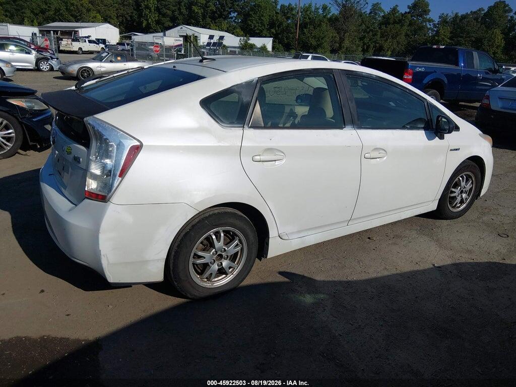 JTDKN3DU9A0051846 2010 TOYOTA PRIUS photo no. 4