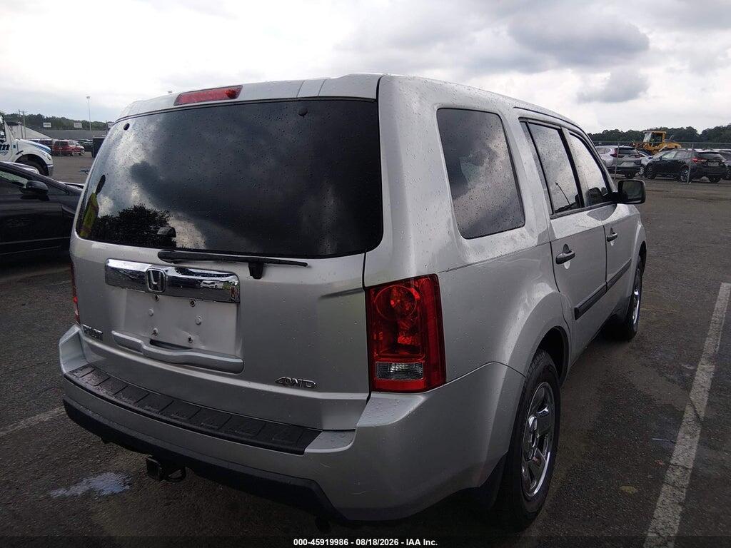 5FNYF4H28AB010230 2010 HONDA PILOT photo no. 4