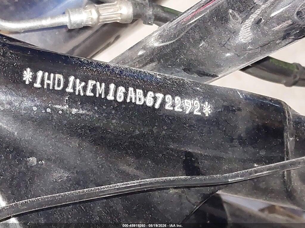 1HD1KEM16AB672292 2010 HARLEY-DAVIDSON FLHTK photo no. 10