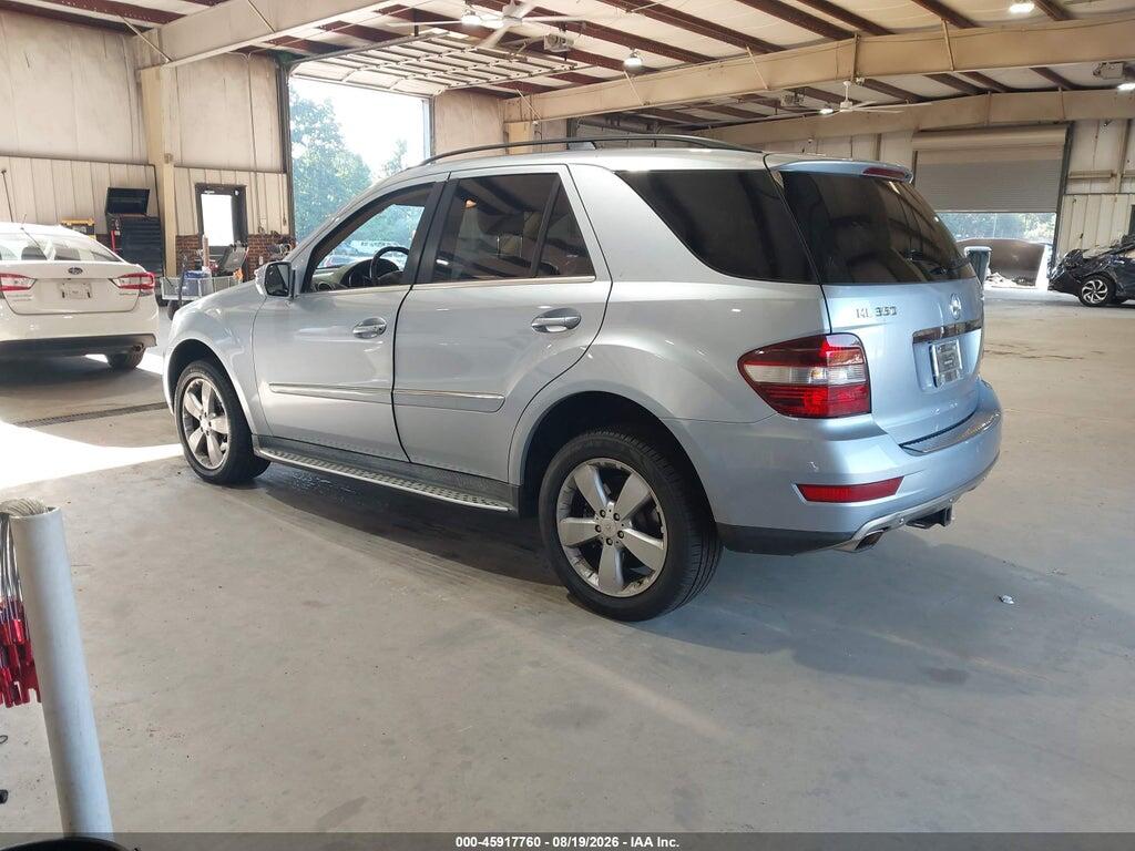 4JGBB8GB6AA618195 2010 MERCEDES-BENZ ML 350 photo no. 3