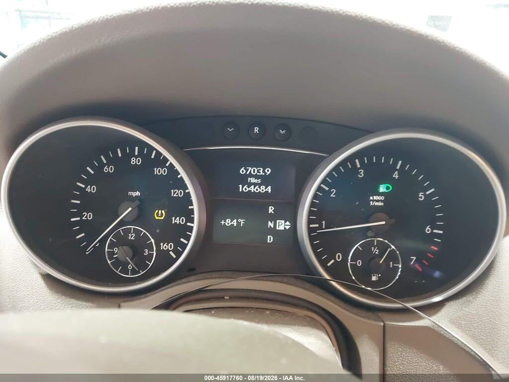 4JGBB8GB6AA618195 2010 MERCEDES-BENZ ML 350 photo no. 7