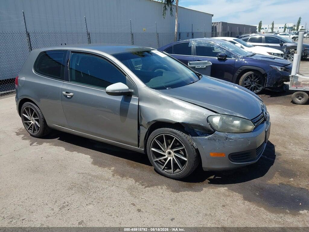 2010 VOLKSWAGEN GOLF WVWAB7AJ4AW301805