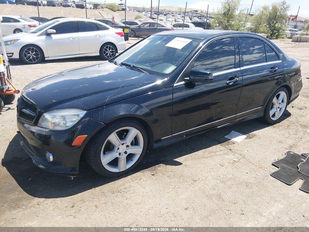 WDDGF5EB3AF413085 2010 MERCEDES-BENZ C 300 photo no. 2