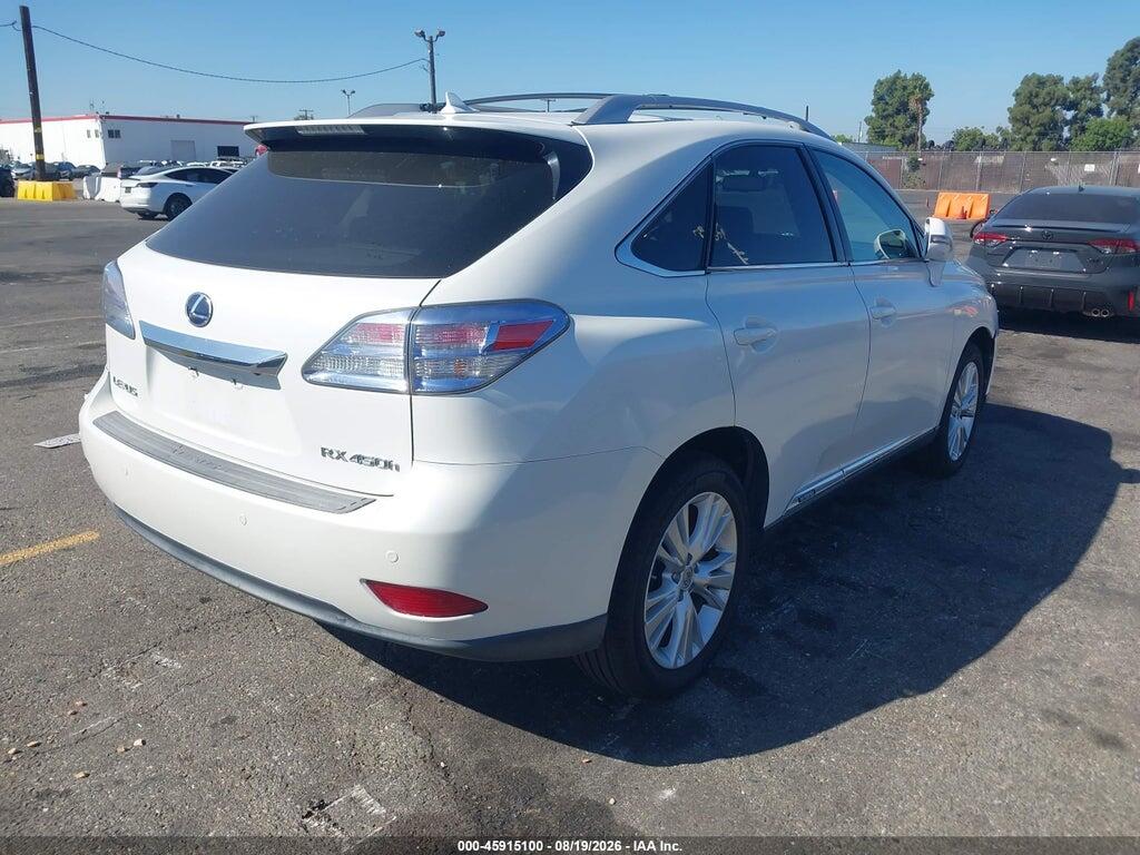 JTJBC1BA4A2402294 2010 LEXUS RX 450H photo no. 4