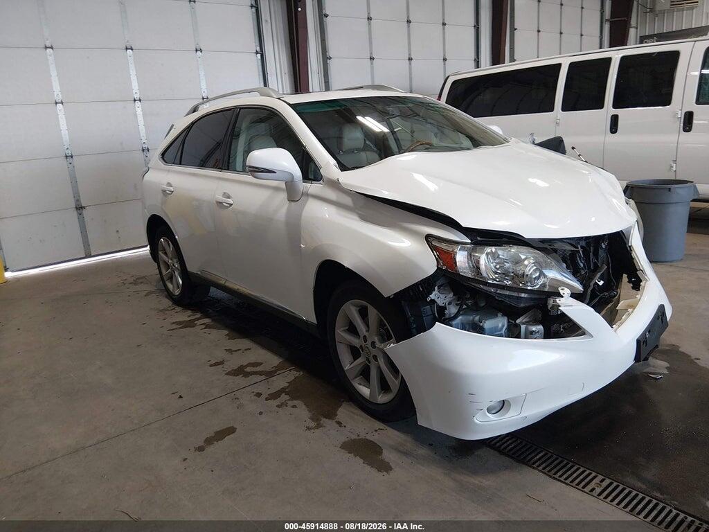 2010 LEXUS RX 350 2T2ZK1BA5AC001600