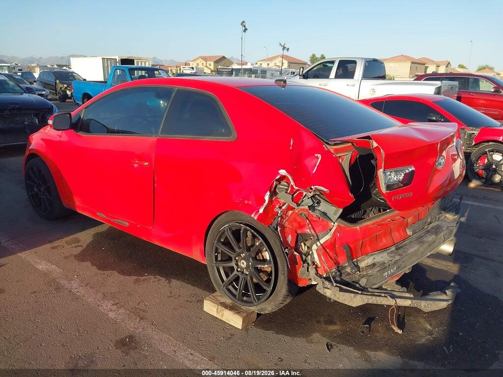 KNAFW6A30A5139289 2010 KIA FORTE KOUP photo no. 3