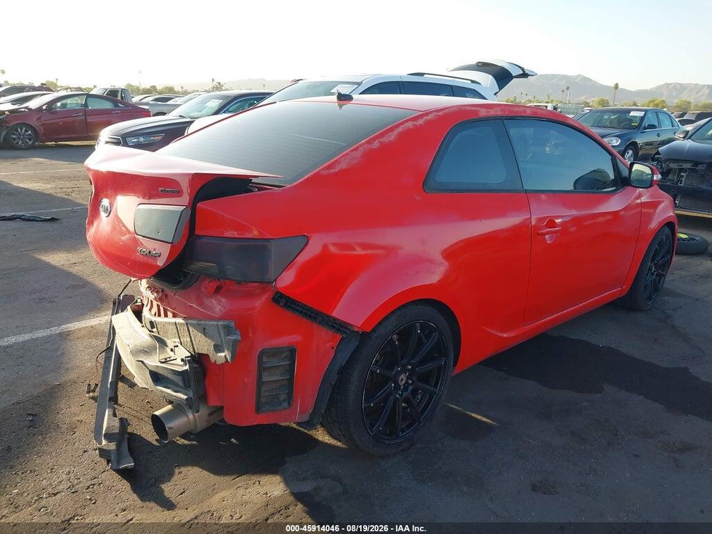 KNAFW6A30A5139289 2010 KIA FORTE KOUP photo no. 4