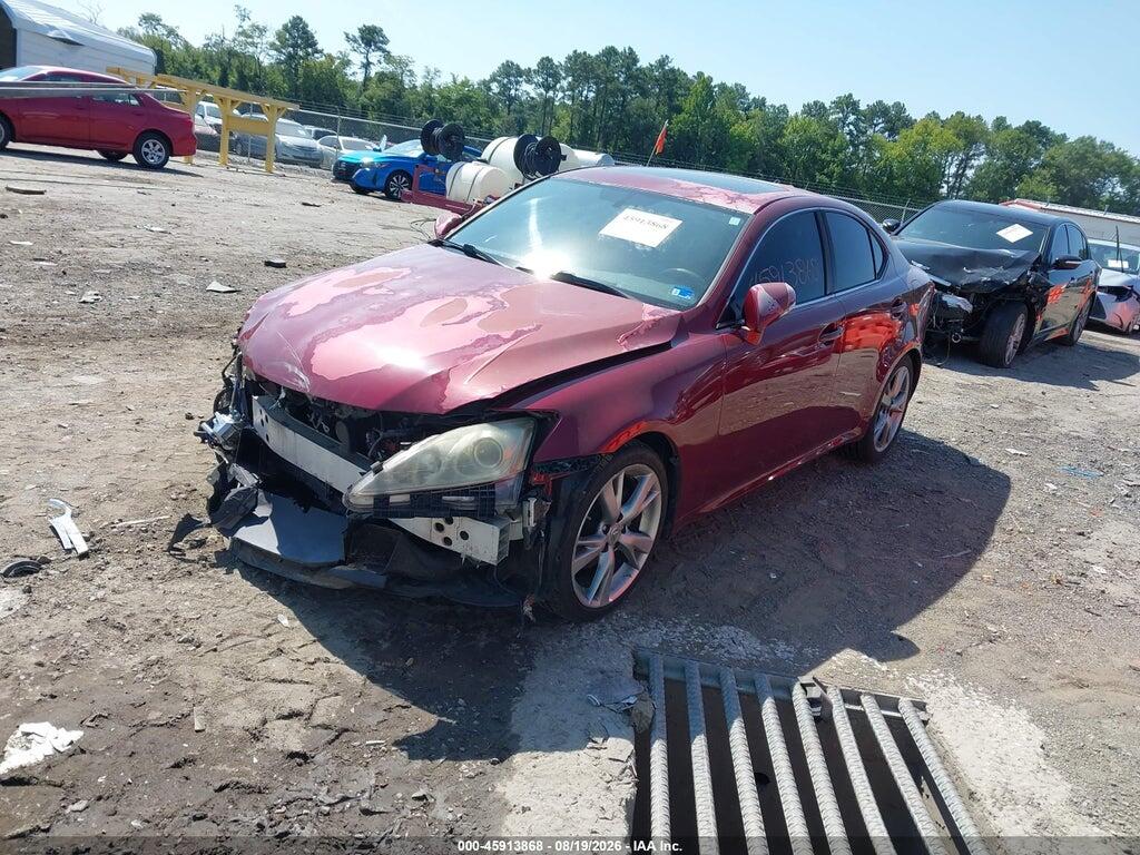 JTHBF5C29A5126734 2010 LEXUS IS 250 photo no. 2