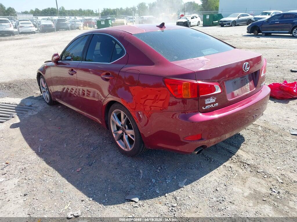 JTHBF5C29A5126734 2010 LEXUS IS 250 photo no. 3