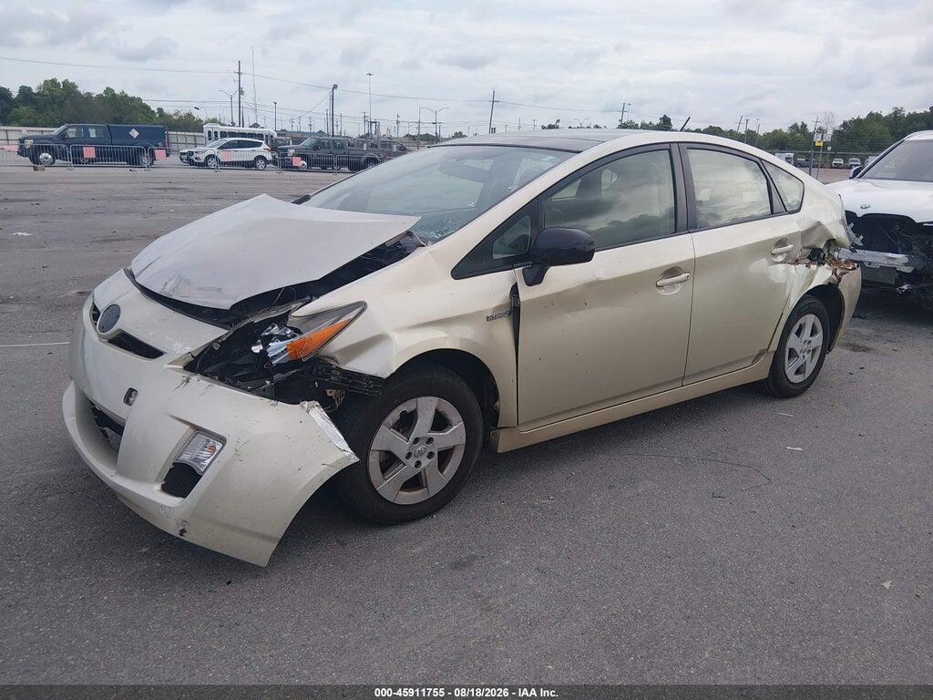JTDKN3DU1A0174508 2010 TOYOTA PRIUS photo no. 2