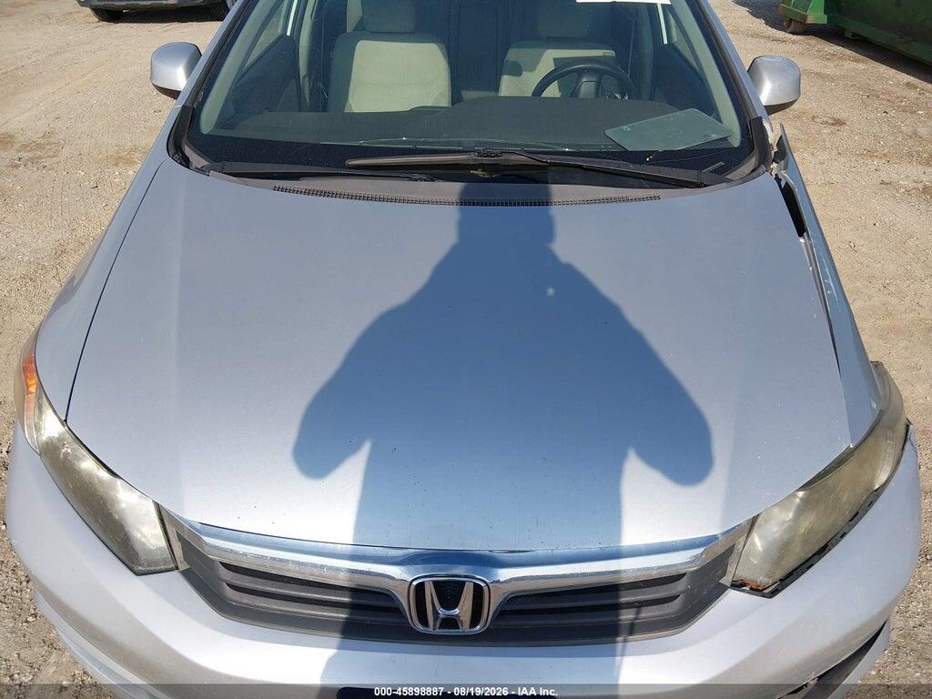 19XFB2F83CE036371 2012 HONDA CIVIC photo no. 10
