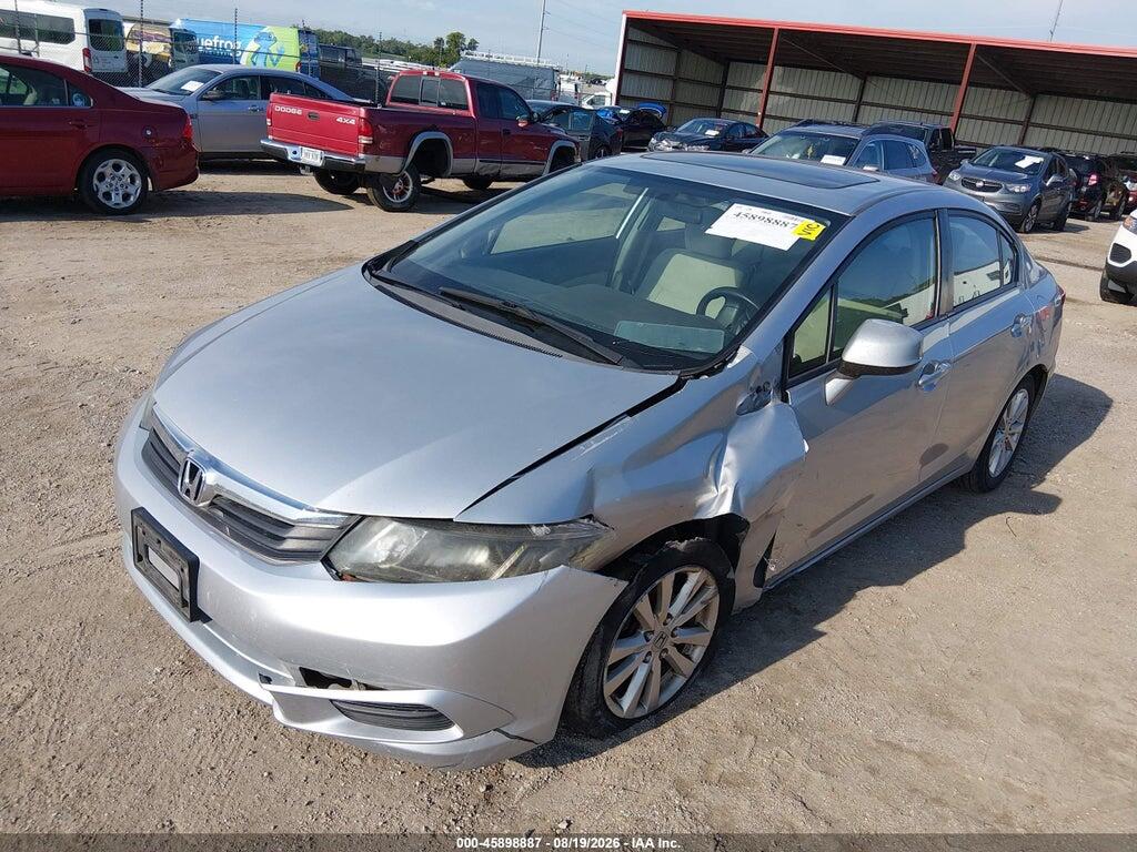 19XFB2F83CE036371 2012 HONDA CIVIC photo no. 2