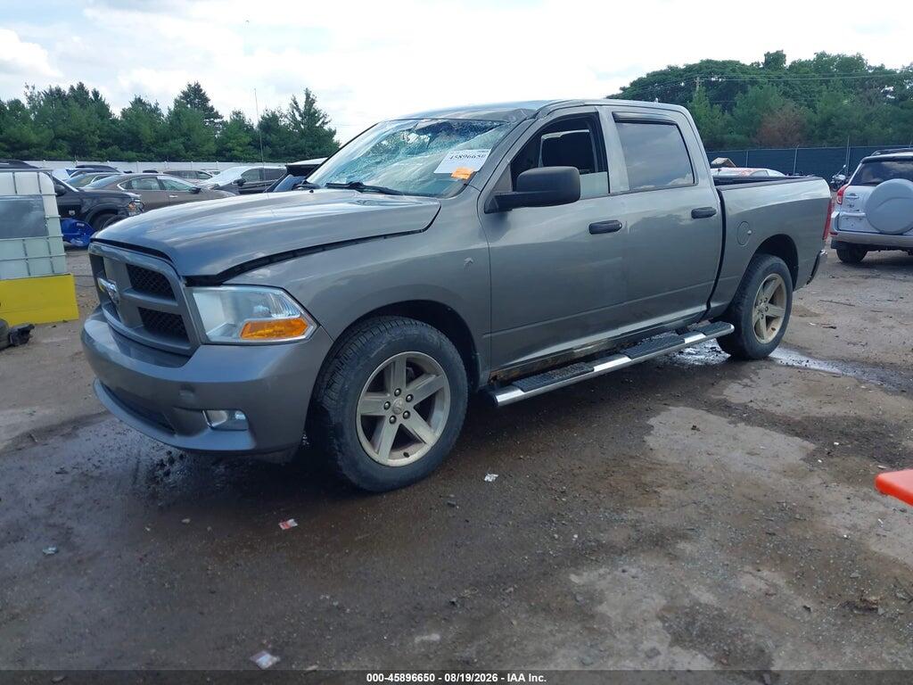 1C6RD7KT2CS139803 2012 RAM 1500 photo no. 2
