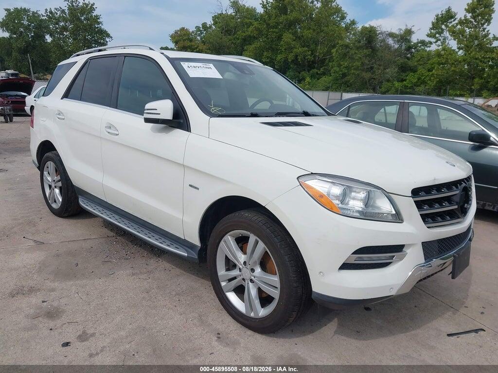 2012 MERCEDES-BENZ ML 350 4JGDA5HB7CA023934