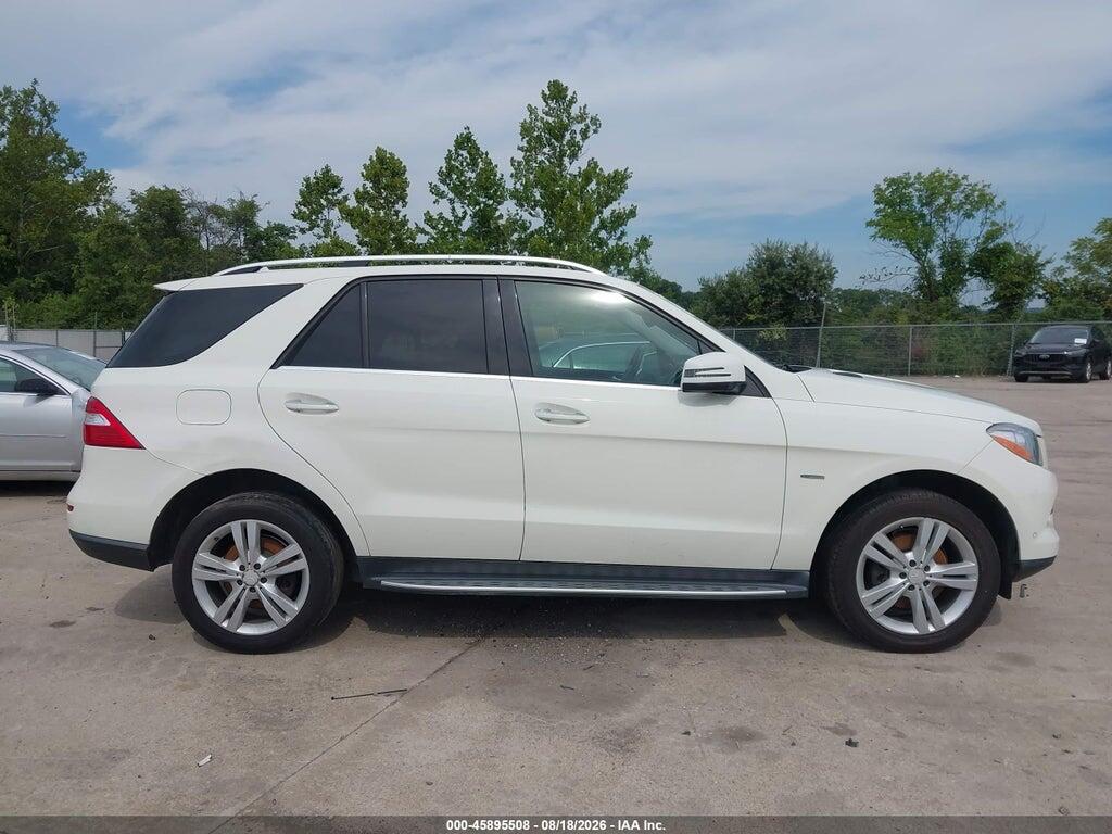 4JGDA5HB7CA023934 2012 MERCEDES-BENZ ML 350 photo no. 12