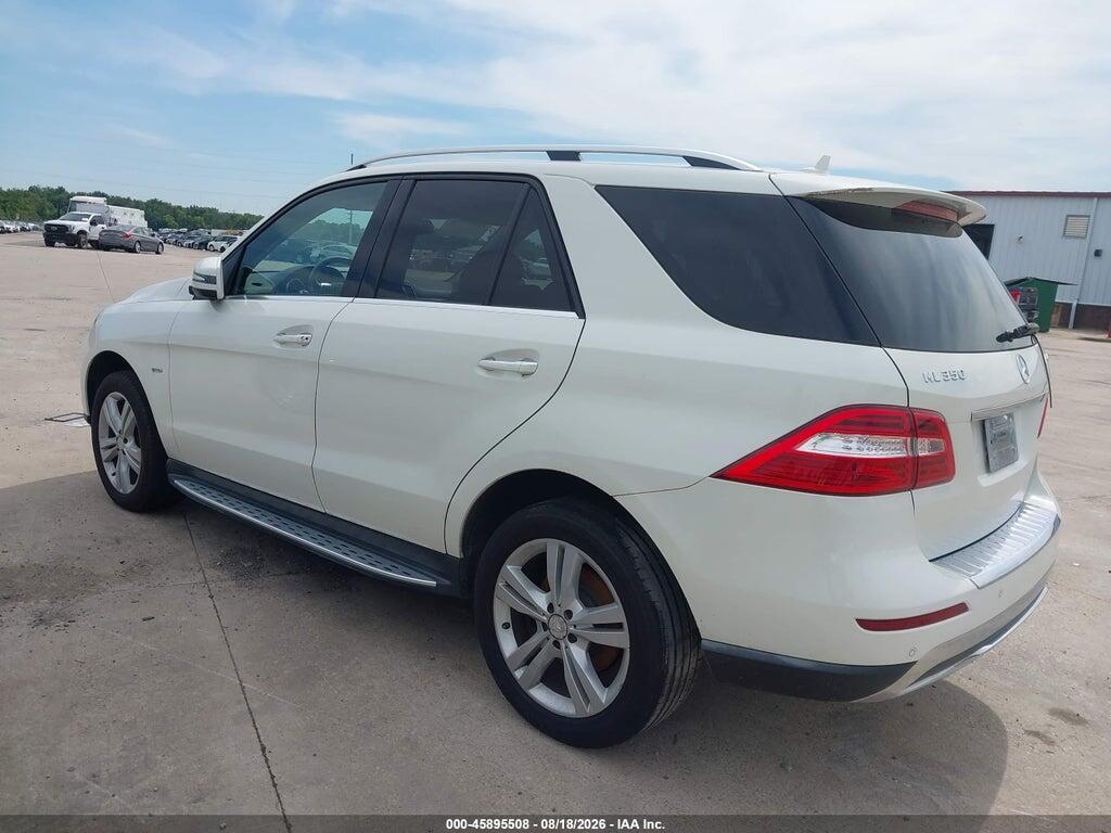 4JGDA5HB7CA023934 2012 MERCEDES-BENZ ML 350 photo no. 3