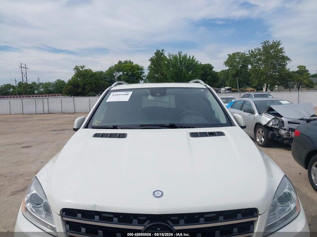 4JGDA5HB7CA023934 2012 MERCEDES-BENZ ML 350 photo no. 6
