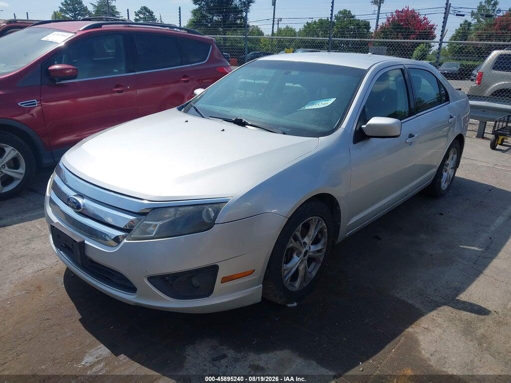 3FAHP0HA3CR441224 2012 FORD FUSION photo no. 2