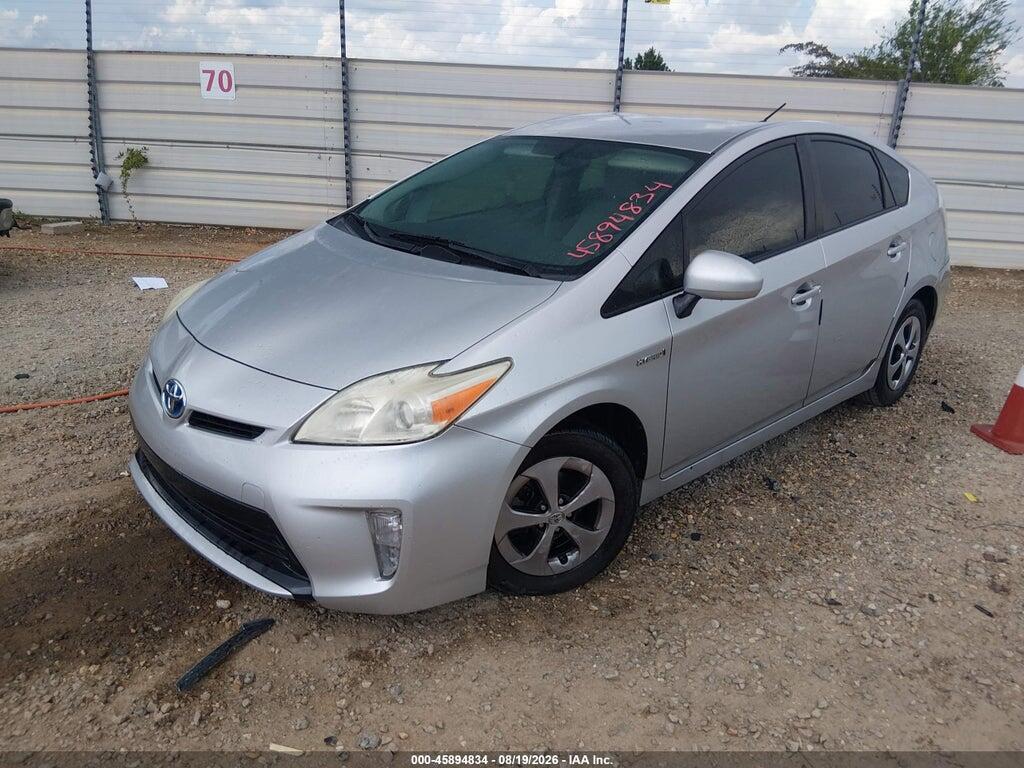JTDKN3DU6C5418255 2012 TOYOTA PRIUS photo no. 2
