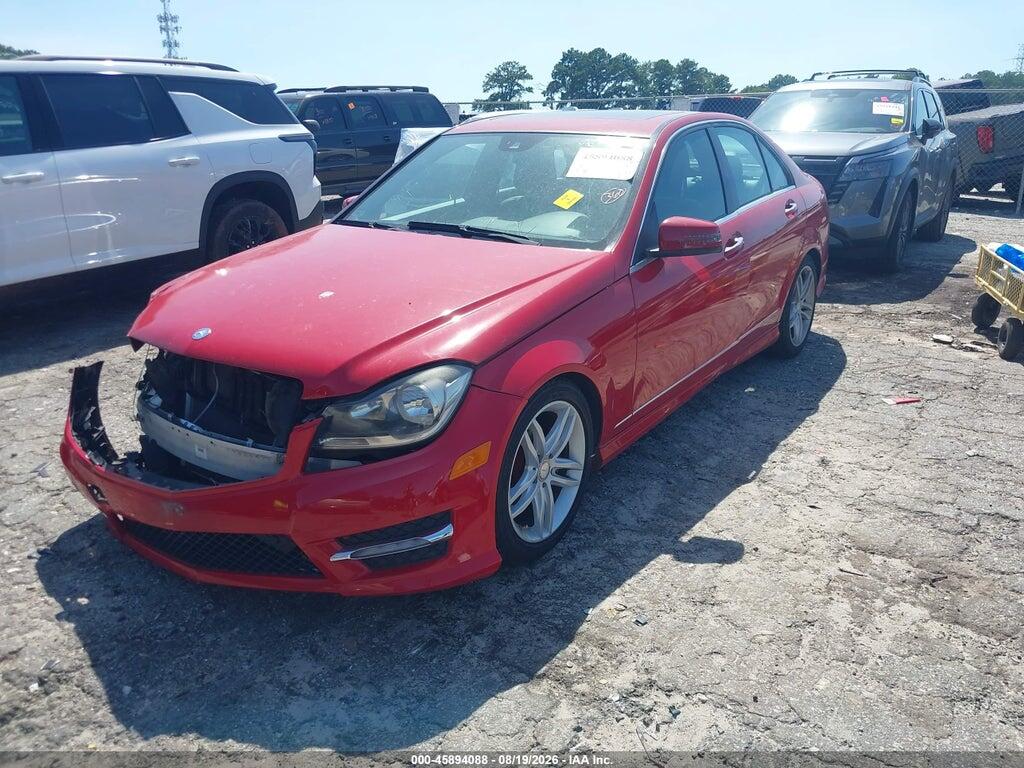 WDDGF8BBXCA703331 2012 MERCEDES-BENZ C 300 photo no. 2