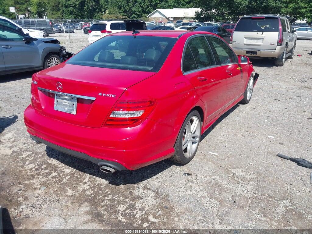 WDDGF8BBXCA703331 2012 MERCEDES-BENZ C 300 photo no. 4