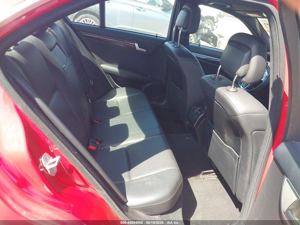 WDDGF8BBXCA703331 2012 MERCEDES-BENZ C 300 photo no. 8