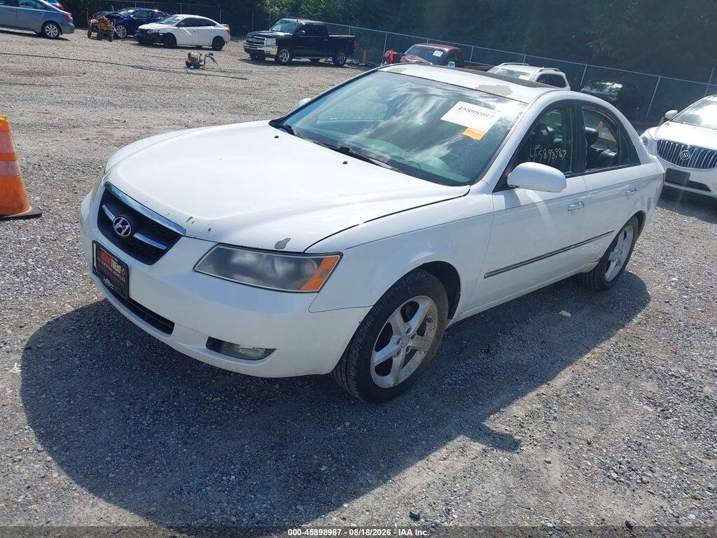 5NPEU46C88H310107 2008 HYUNDAI SONATA photo no. 2