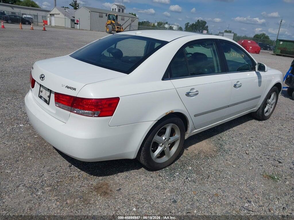 5NPEU46C88H310107 2008 HYUNDAI SONATA photo no. 4