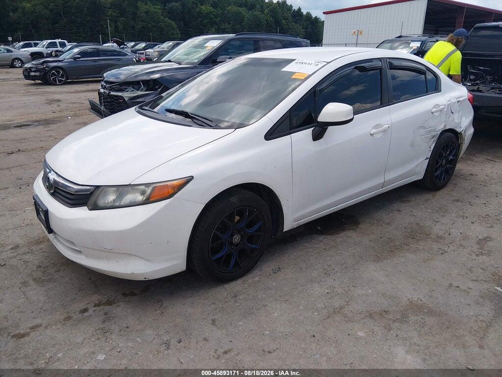 19XFB2F51CE368265 2012 HONDA CIVIC photo no. 2