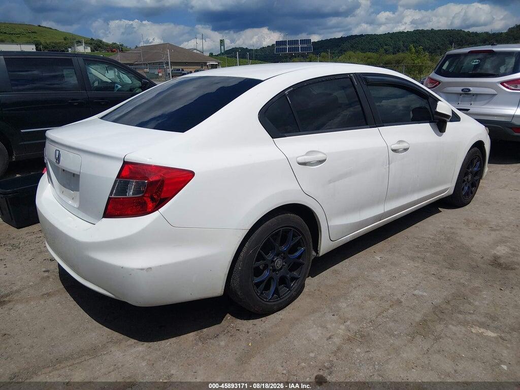 19XFB2F51CE368265 2012 HONDA CIVIC photo no. 4