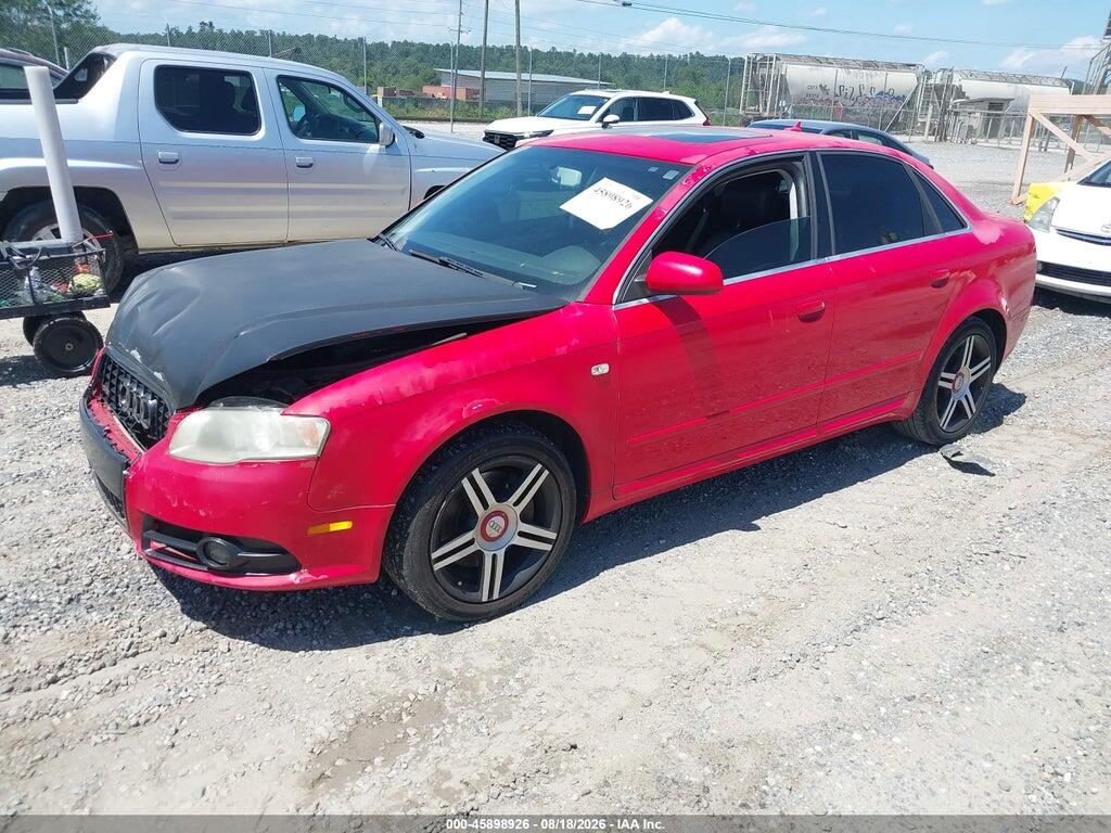 WAUAF78E78A092481 2008 AUDI A4 photo no. 2