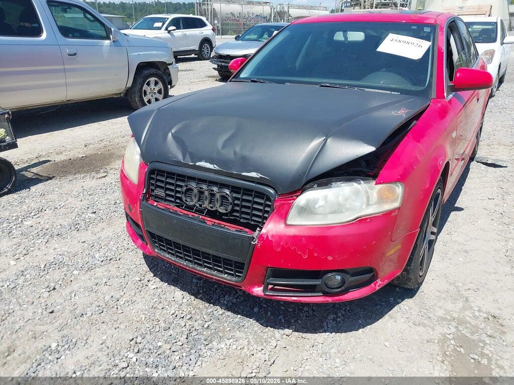 WAUAF78E78A092481 2008 AUDI A4 photo no. 6