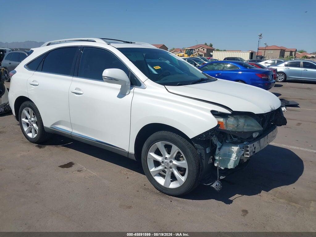 2012 LEXUS RX 350 2T2ZK1BA9CC068476