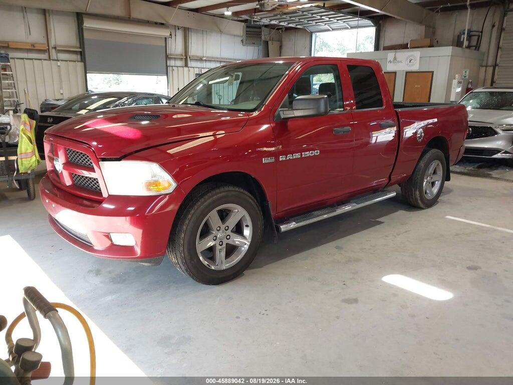 1C6RD6FT7CS300408 2012 RAM 1500 photo no. 2