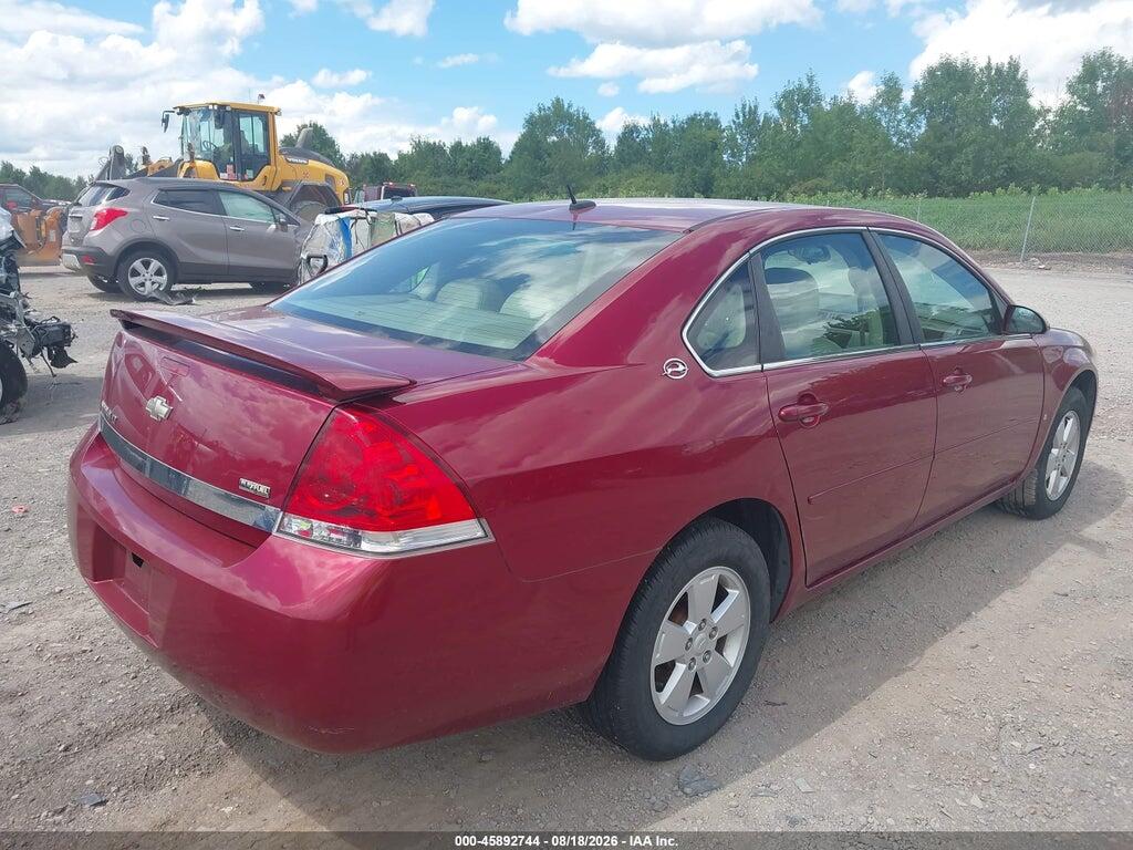 2G1WT58K181367082 2008 CHEVROLET IMPALA photo no. 4