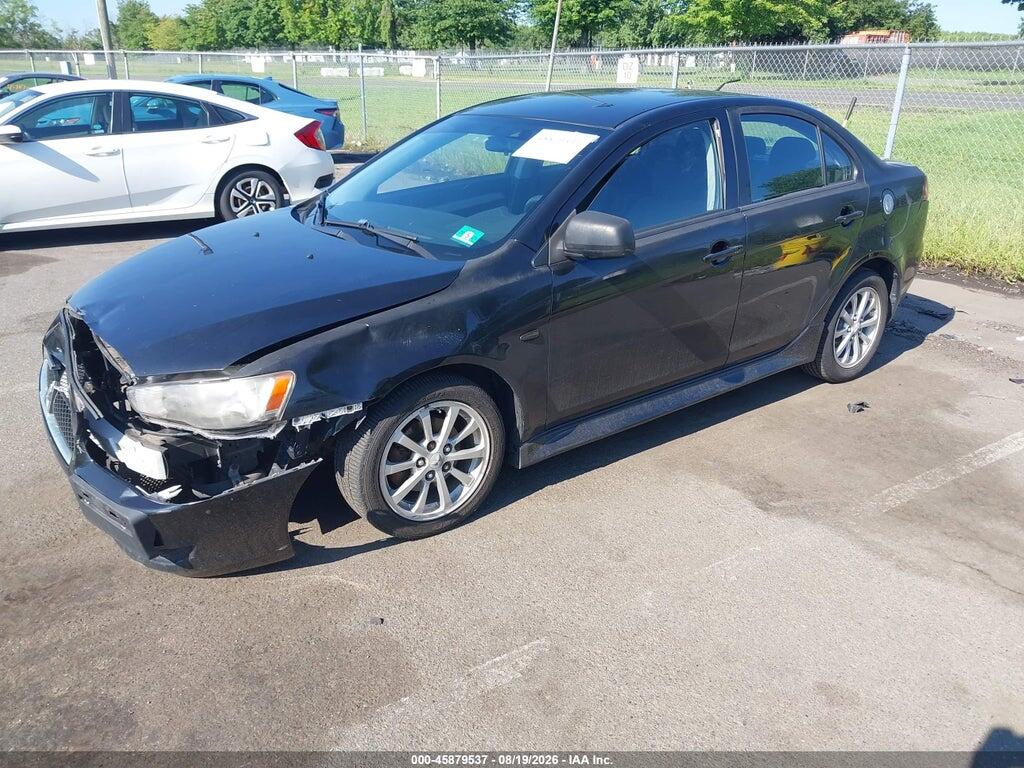 JA32U2FU0BU045663 2011 MITSUBISHI LANCER photo no. 2