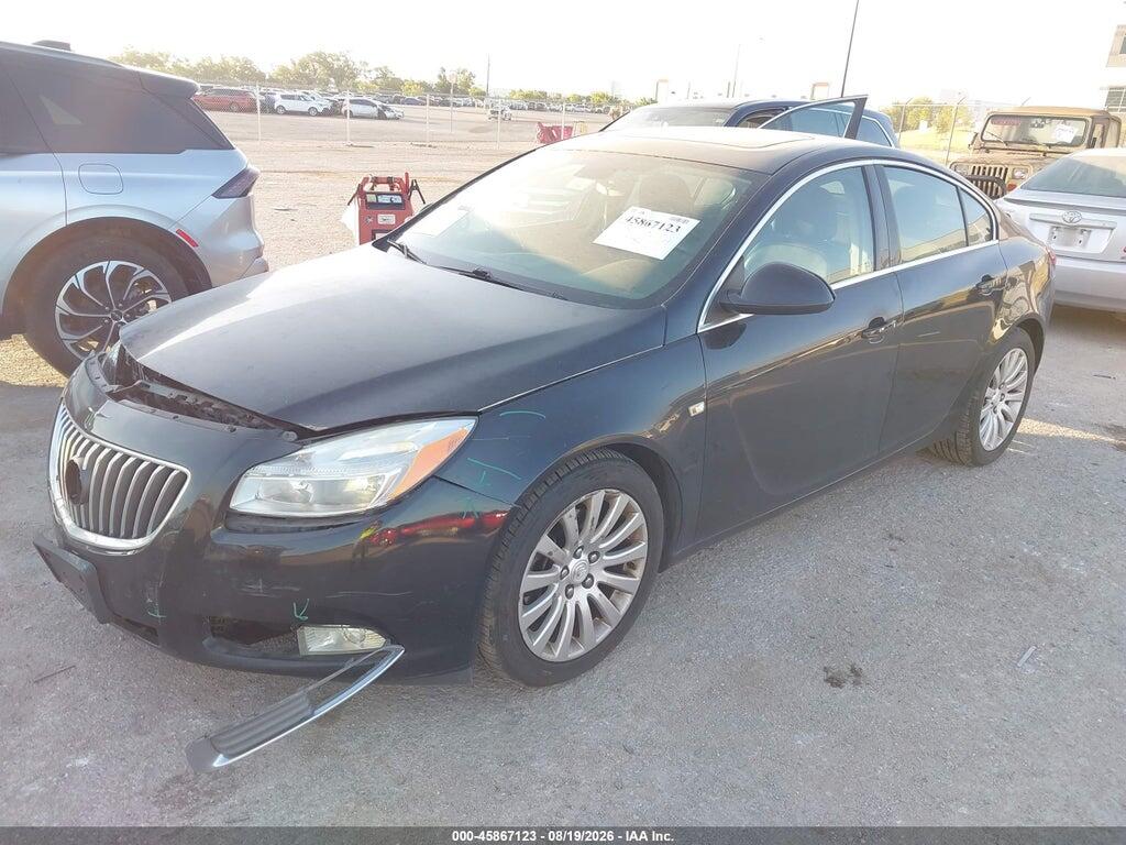W04GW5EV4B1124617 2011 BUICK REGAL photo no. 2
