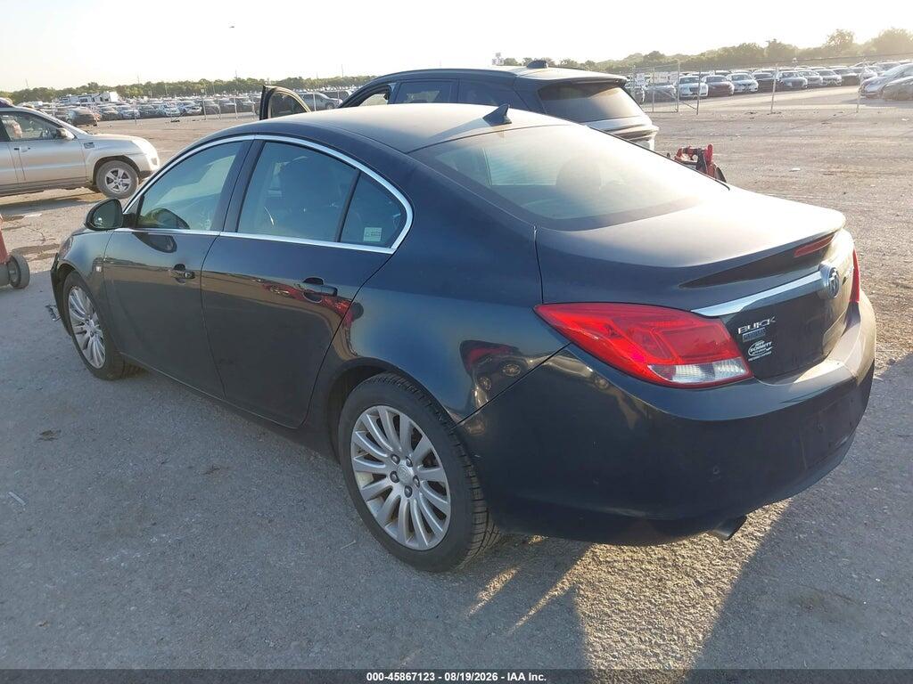 W04GW5EV4B1124617 2011 BUICK REGAL photo no. 3