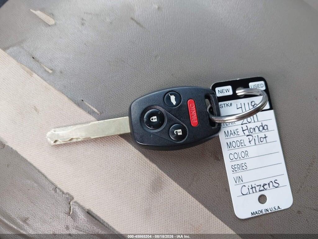 5FNYF4H78BB084891 2011 HONDA PILOT photo no. 11