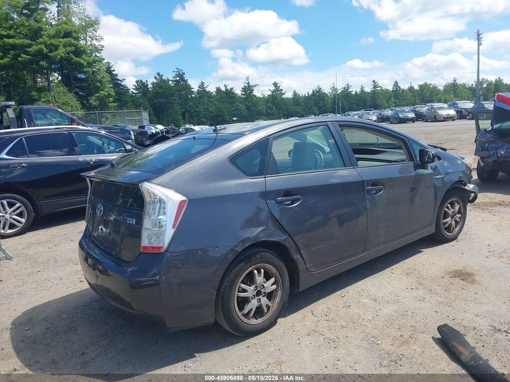 JTDKN3DU1A0220208 2010 TOYOTA PRIUS photo no. 4
