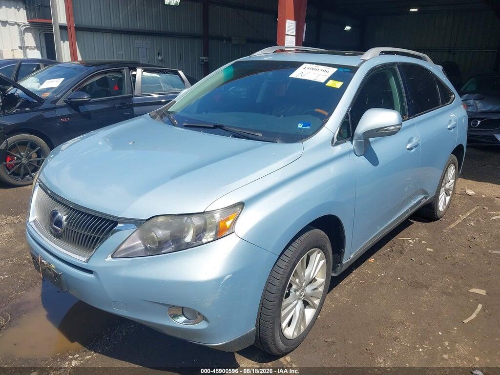 JTJBC1BA8A2006871 2010 LEXUS RX 450H photo no. 2
