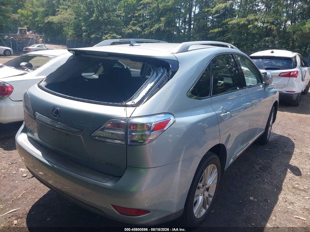 JTJBC1BA8A2006871 2010 LEXUS RX 450H photo no. 4