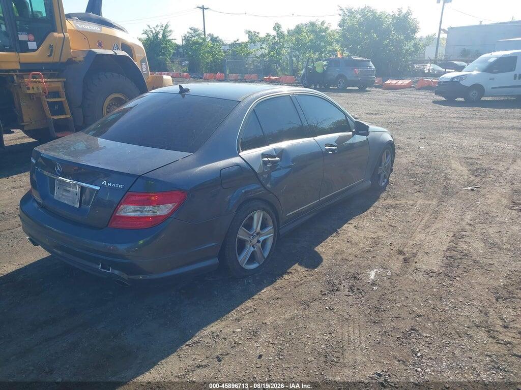 WDDGF8BBXAR130848 2010 MERCEDES-BENZ C 300 photo no. 4