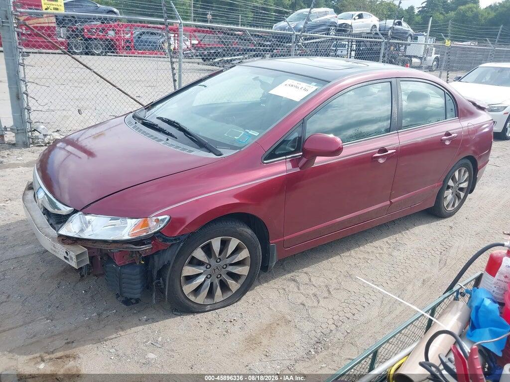 2HGFA1F82AH519995 2010 HONDA CIVIC photo no. 2
